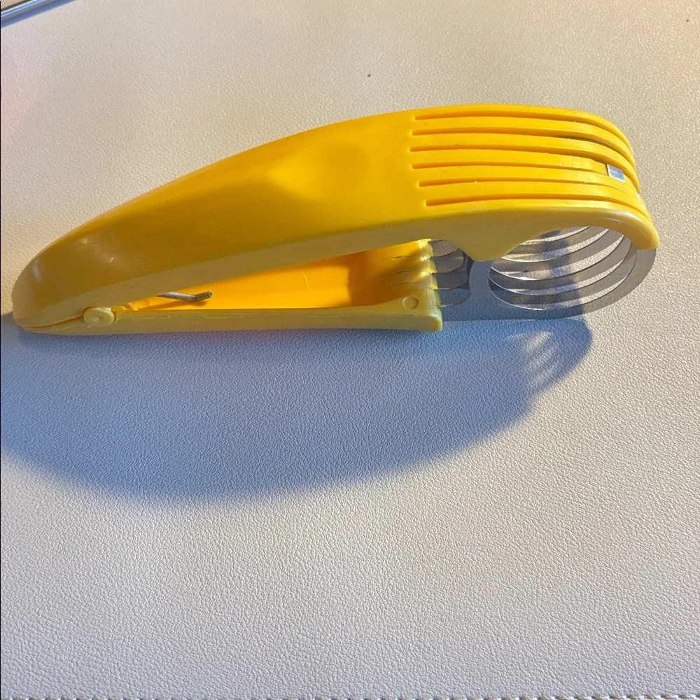Meat thermometer, Banana slicer, pineapple core slicer, and wine cutter